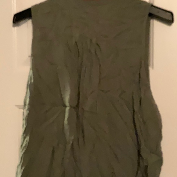 Blue Rain Multicolor Floral Embroidered Sleeveless Blouse - Picture 4 of 4